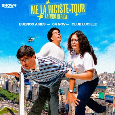 Me La Hiciste Tour en Buenos Aires