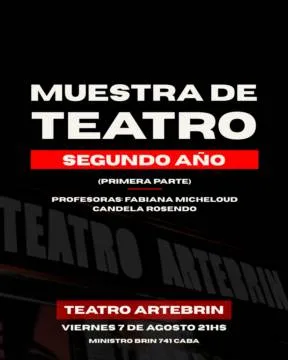 Muestra de teatro segundo año (Primera parte)