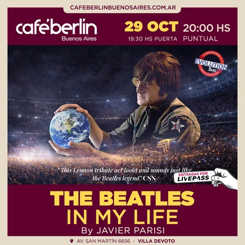 The Beatles - In My Life - By Parisi en Cafe Berlin