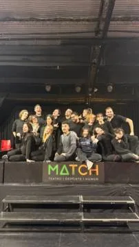 Muestra del taller del match de improvisacion