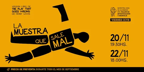 Muestras TIM 2026: La Muestra que sale mal