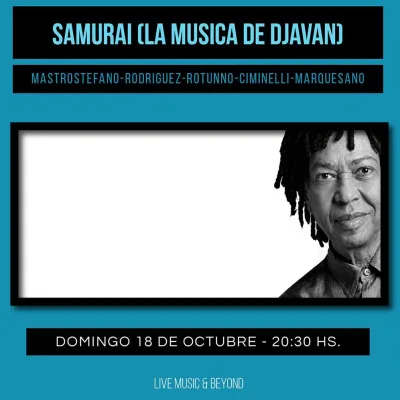 SAMURAI (La musica de Djavan)	MASTROSTEFANO RODRIGUEZ ROTUNNO CIMINELLI MAR...