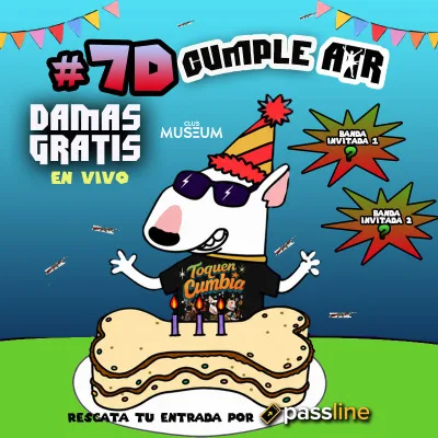 #7D cumple ATR - Damas Gratis en Vivo