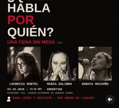 ¿Quién habla por quién? Una cena sin mesa