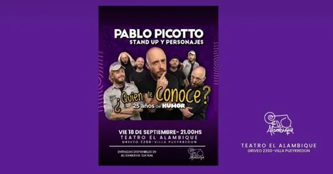 PABLO PICOTTO - ¿Quien te Conoce?