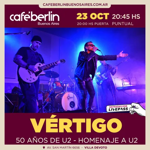 Vertigo en Cafe Berlin