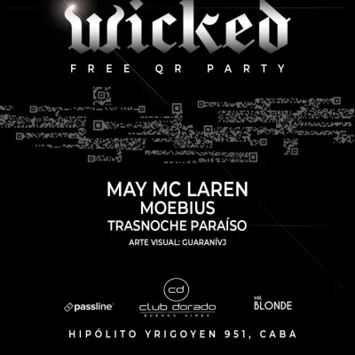 Domingo 11  /  La Wicked Free QR Party