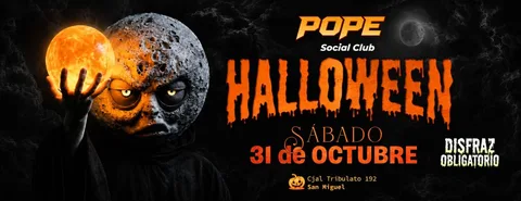 POPE HALLOWEEN – FULL CACHENGUE | SABADO