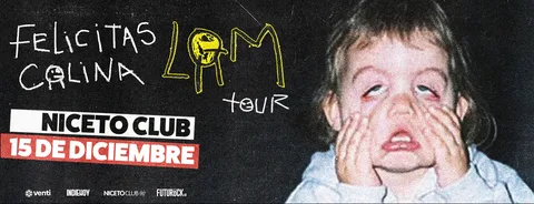 Feli Colina en Niceto Club (+18 años)