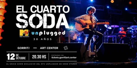 El cuarto soda | 30 años del Mtv unplugged en Gorriti Art Center