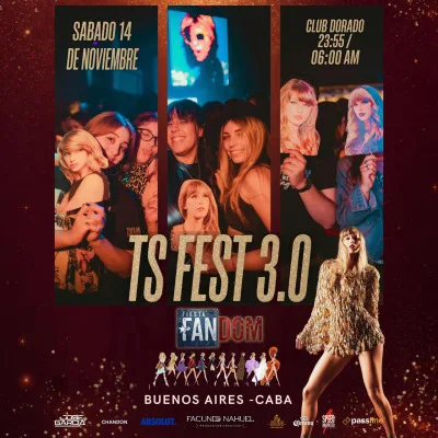 Taylor Swift Fest by Fiesta Fandom en Club Dorado!