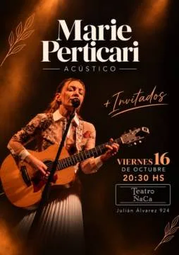 Marie Perticari acústico