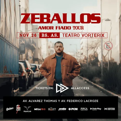 ZEBALLOS - AMOR FIADO en BUENOS AIRES