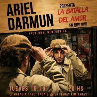 Ariel Darmun presenta “La batalla del amor “